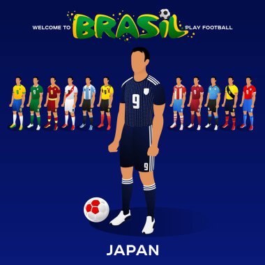 Futbolcu milli takımlar şeklinde.