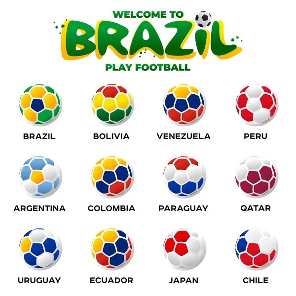 Piłka nożna w kolorach flagi narodowej Ilustracje Stockowe bez tantiem