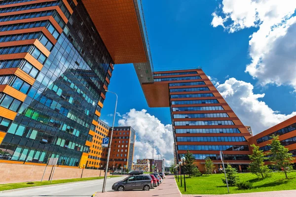 Novosibirsk Västra Sibirien Ryssland Juni 2018 Technopark Novosibirsk Akademgorodok Akadempark — Stockfoto