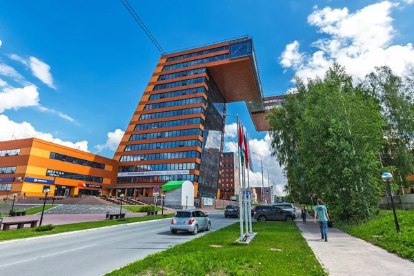 Novosibirsk Sibéria Ocidental Rússia Junho 2018 Technopark Novosibirsk Akademgorodok Akadempark — Fotografia de Stock