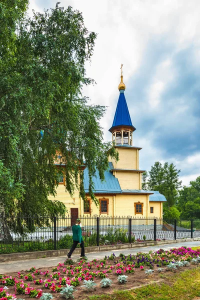 Aldeia Trabalhadora Suzun Região Novosibirsk Sibéria Ocidental Rússia Julho 2018 — Fotografia de Stock