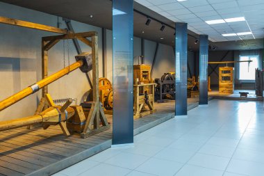 Suzun, Novosibirsk bölgesi, Batı Sibirya, Rusya Federasyonu-Temmuz 21, 2018: Müze ve turistik karmaşık 