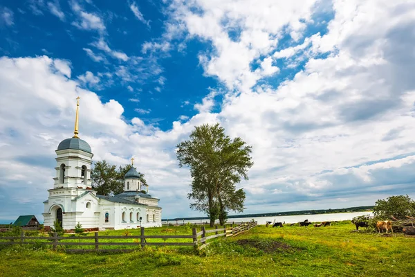 Den Byn Chingisy Novosibirsk Oblast Västra Sibirien Ryssland Juli 2018 — Stockfoto