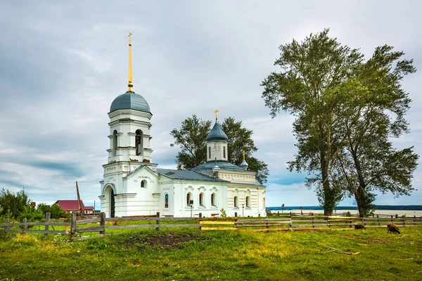 Den Byn Chingisy Novosibirsk Oblast Västra Sibirien Ryssland Juli 2018 — Stockfoto