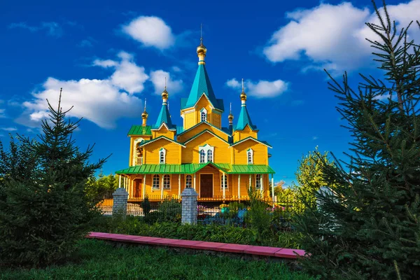 Pueblo Montaña Distrito Toguchinsky Óblast Novosibirsk Siberia Occidental Rusia Agosto —  Fotos de Stock