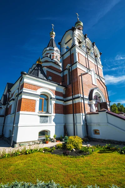 Microdistrict Skedar Iskitim City Novosibirsk Region Västra Sibirien Ryssland Augusti — Stockfoto