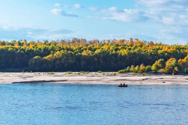 Rzeka Wierch Suzun Suzun District Nowosybirsk Regionu Zachodniej Syberii Rosja — Zdjęcie stockowe