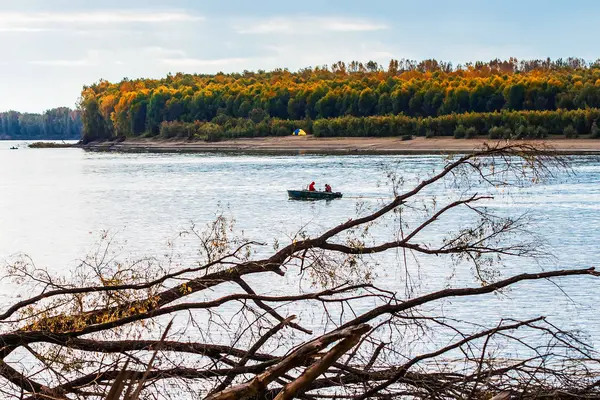 River Verkh Suzun Suzun District Novosibirsk Region Western Siberia Russia — Stock Photo, Image