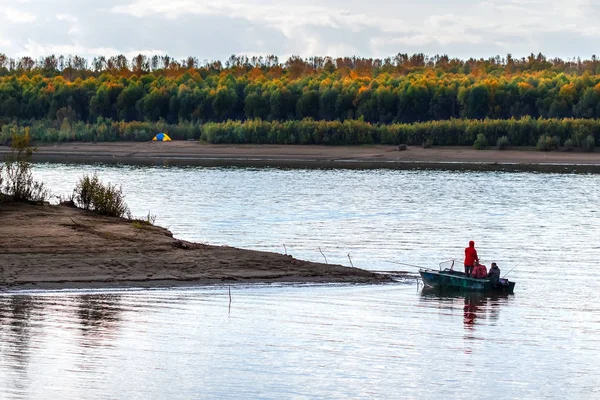 Rzeka Wierch Suzun Suzun District Nowosybirsk Regionu Zachodniej Syberii Rosja — Zdjęcie stockowe