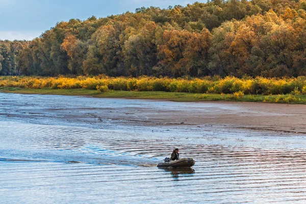 Rzeka Wierch Suzun Suzun District Nowosybirsk Regionu Zachodniej Syberii Rosja — Zdjęcie stockowe