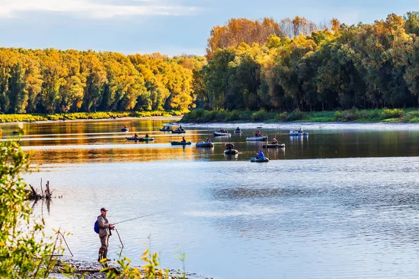 Rzeka Wierch Suzun Suzun District Nowosybirsk Regionu Zachodniej Syberii Rosja — Zdjęcie stockowe