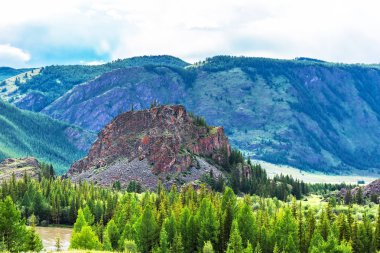 Altai Dağları. Altai Republic, Güney Siberia, Rusya