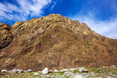 Dağ Altay manzara. Altay Cumhuriyeti, Rusya Federasyonu