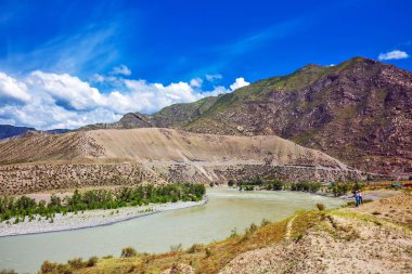 Katun Nehri. Gorny Altay, Rusya Federasyonu