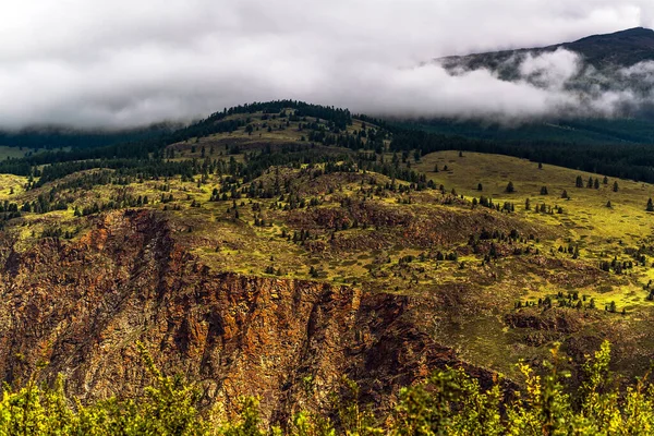 Chulyshman Highlands Canyon Rivière Chulyshman District Ulagansky République Altaï Russie — Photo