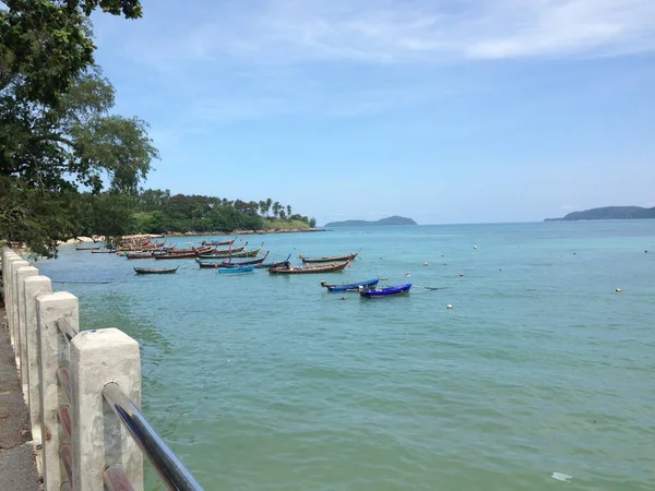 Zee Phuket Eiland Mooi Schoon — Stockfoto