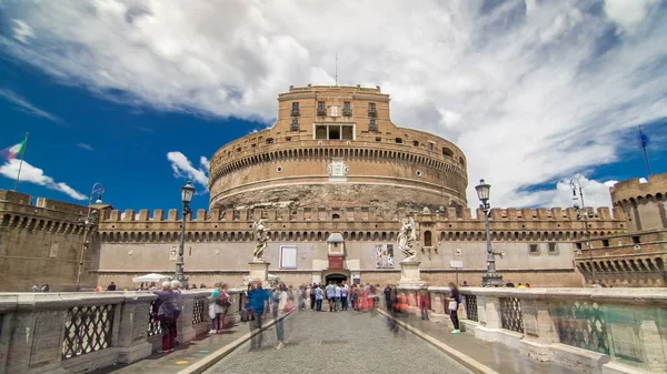 Château Saint Ange Castel Sant Angelo Pont Ponte Sant Angelo — Photo