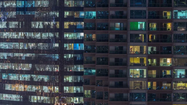 Ramen Van Het Gebouw Met Meerdere Verdiepingen Van Glas Staal — Stockfoto