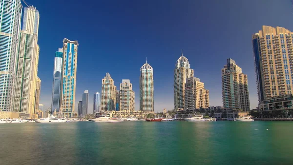 Dubai Émirats Arabes Unis Paysage Urbain Vue Sur Canal Marina — Photo