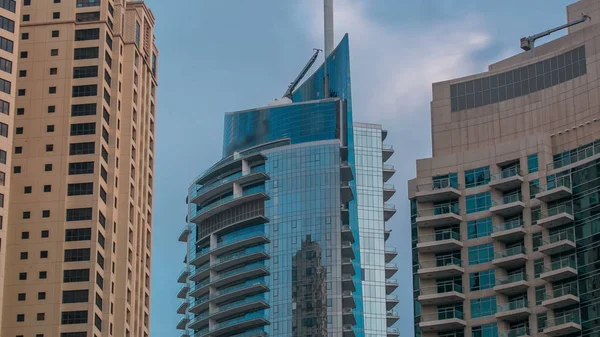 Dubaj Zea Jan 2016 Rano Vew Nowoczesnych Wieżach Dubai Marina — Zdjęcie stockowe