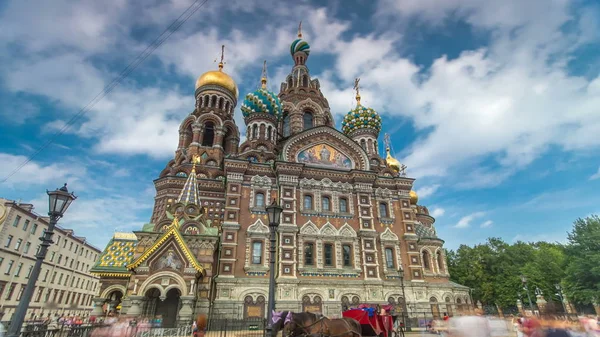 Kerk Van Verlosser Het Bloed Spilled Timelapse Hyperlapse Dit Een — Stockfoto