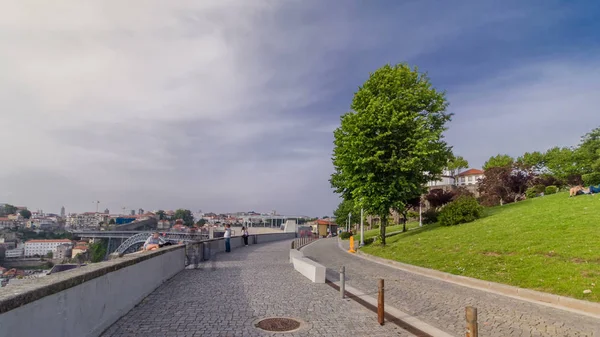 Монастырь Серра Пилар Вила Нова Гайя Мост Луиз Порту Португалия — стоковое фото