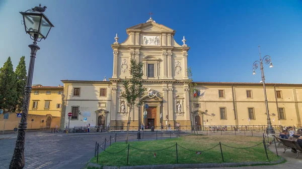 Chiesa Museo Del Convento San Marco Timelapse Iperlapse Piazza San — Foto Stock