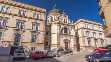 Aziz Kiril ve Methodius Kilisesinin dış cephesi hiperhızlandırılmış zamanlaması, Saraybosna