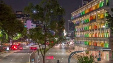 Singapur 'daki eski Hill Caddesi Polis Merkezi tarihi binası..