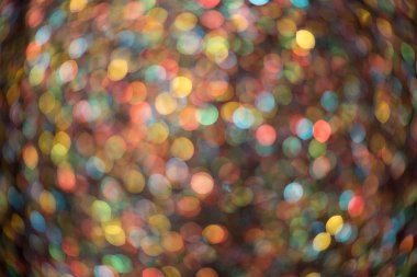 Renkli mevsimlik ışıklar arka plan