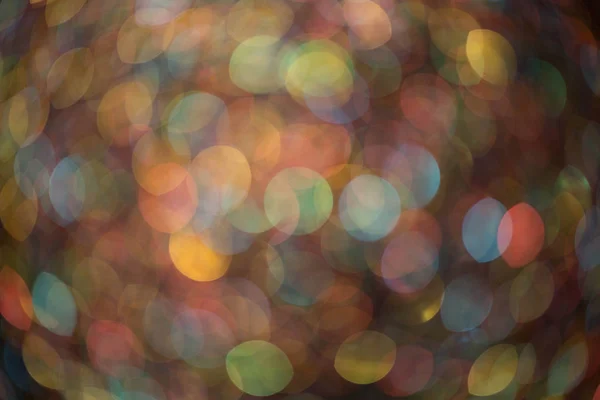 Renkli ışıklar ile renkli Mevsimlik arka plan