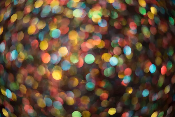 Renkli ışıklar ile renkli Mevsimlik arka plan
