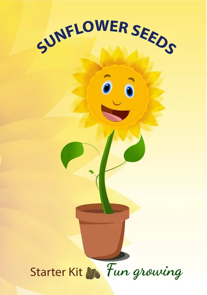 Ayçiçeği tohumu kiti tasarım