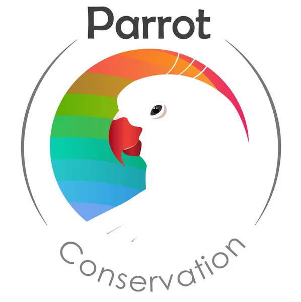 Papağan korunması logo tasarımı