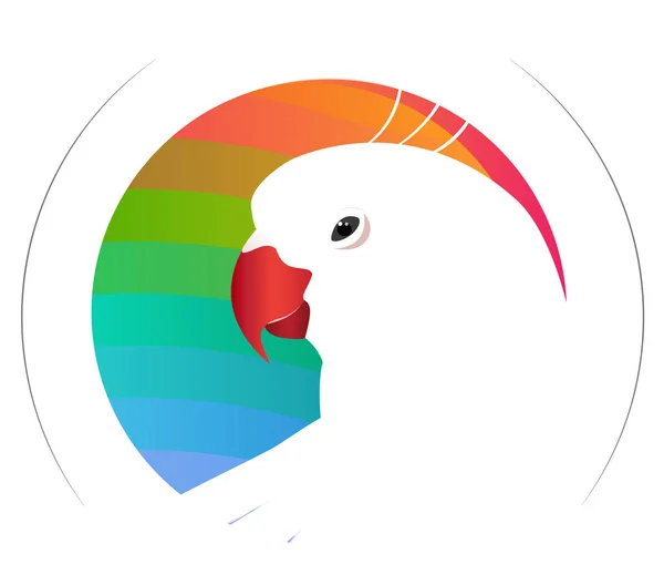 Papağan logo tasarım fikri