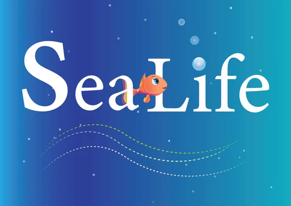 Sea life design card