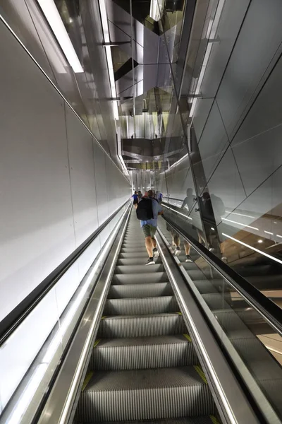 Amsterdam Nederland Juli 2018 Opening Van Metro Noord Zuidlijn Nieuwe — Stockfoto