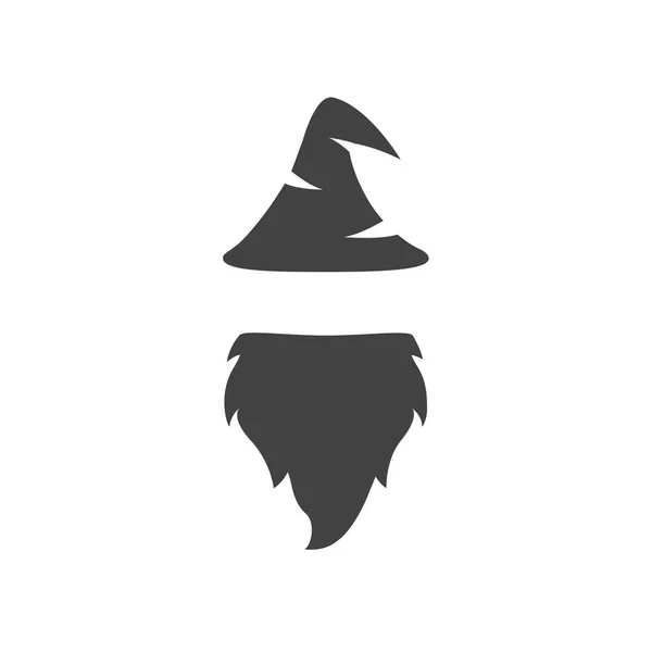 Sihirbazı Büyücü Logo Vektör — Stok Vektör