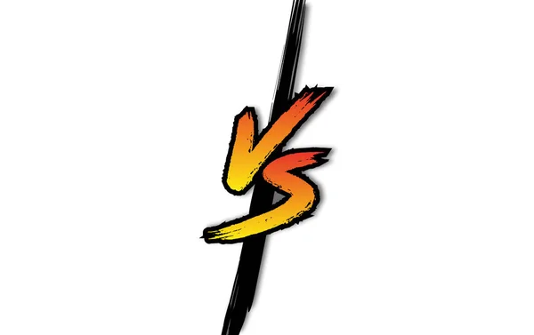 Lettre Logo Bataille Match Jeu — Image vectorielle