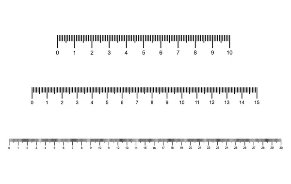 测量比例 标尺的标记 矢量插图图标 — 图库矢量图片