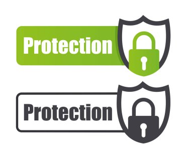 Kalkan, muhafız simge vektör, düz işareti logo illüstrasyon dolu