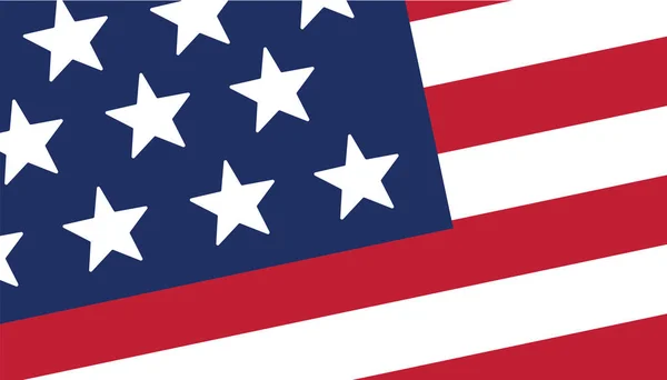 Ikona Znak Usa Made Usa Ilustracja Wektorowa — Wektor stockowy
