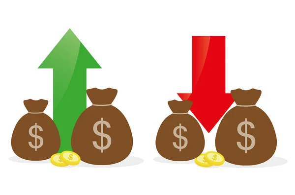 Custo Minimizando Ícone Ícone Redução Custos —  Vetores de Stock