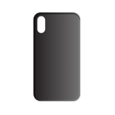 Telefon servis talebi mockup şablon çizimi