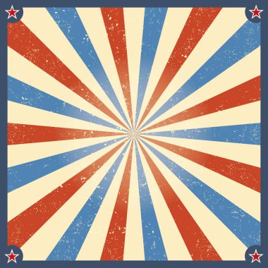 Vintage sirk arka plan için bir poster