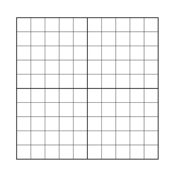 Vector Illustration Measured Grid Graph Plotting Grid Corner Ruler — Stock Vector