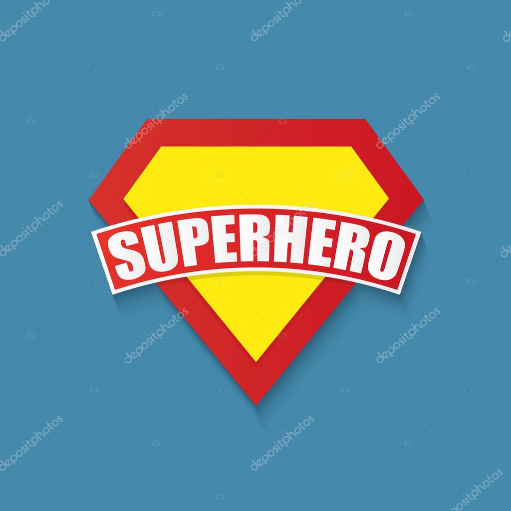 Super hero power graphics, vector