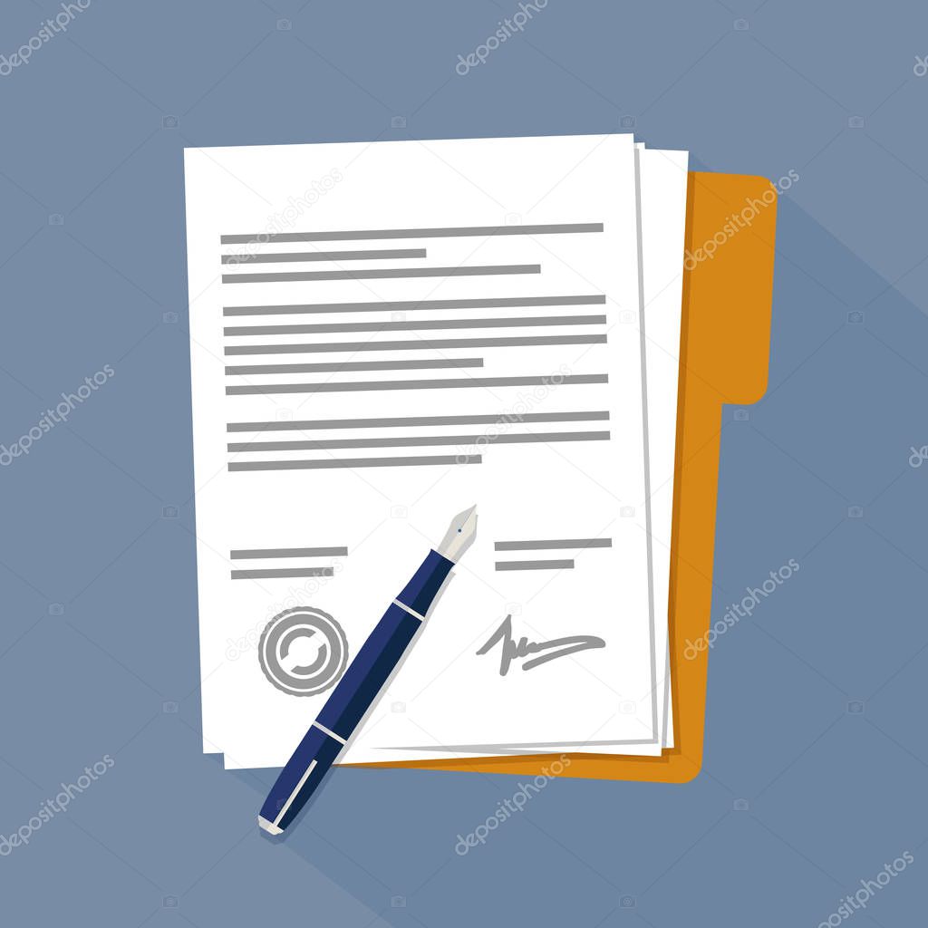 Contract papers or documents