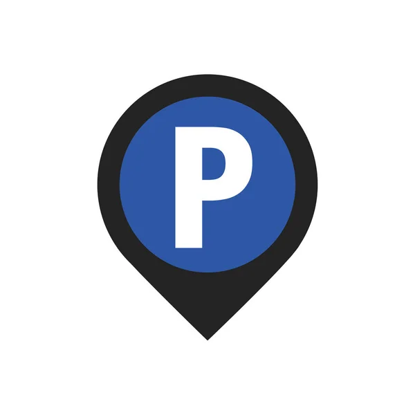 Вектор значка паркування — стоковий вектор