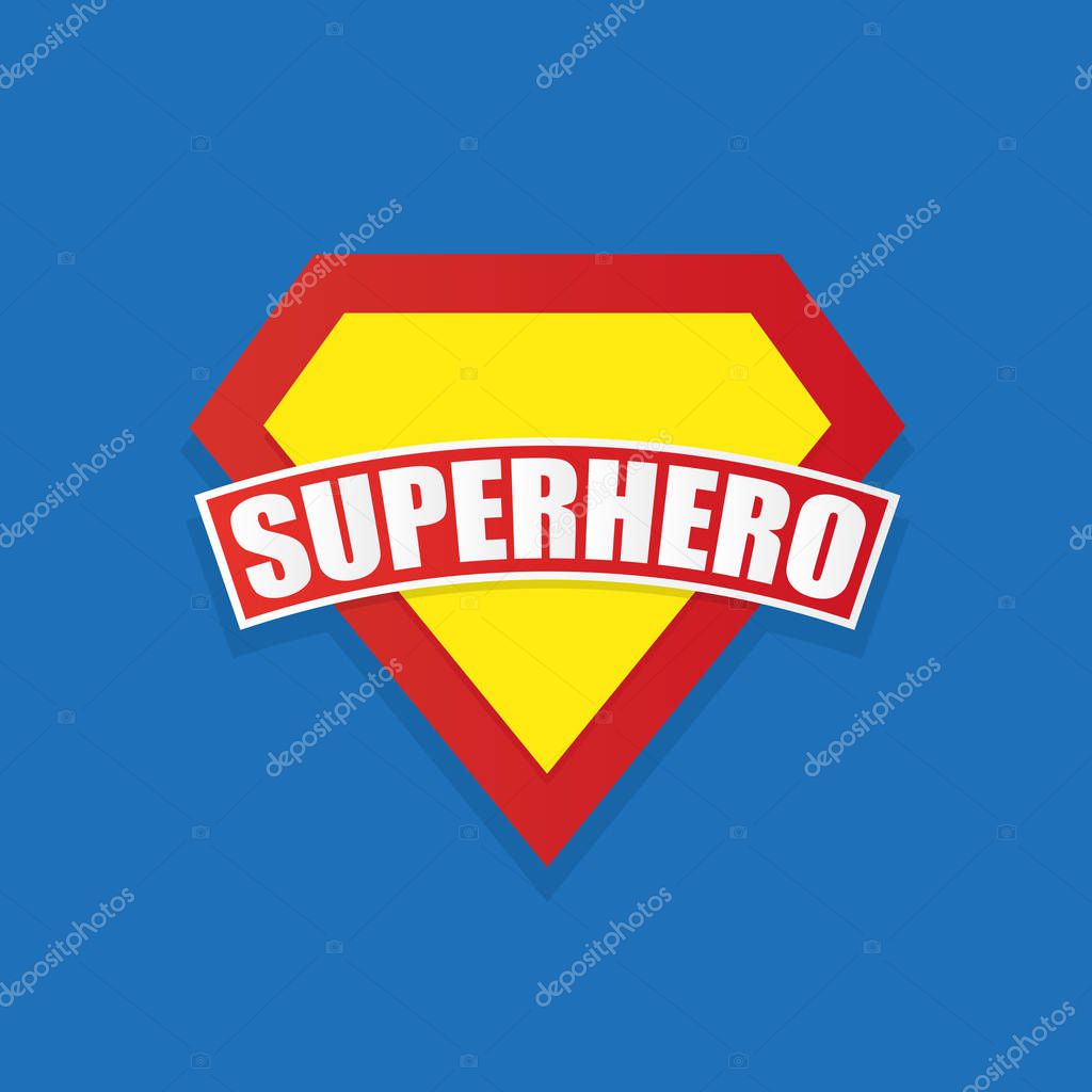 Super hero power graphics, vector